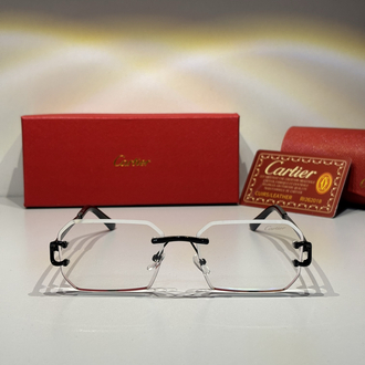 Cartier Şeffaf Cam Gözlük CTR101