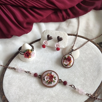 pink love set