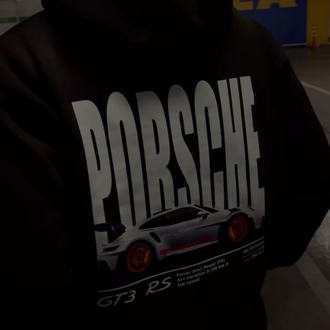 MAHZEN Porsche hoodie.