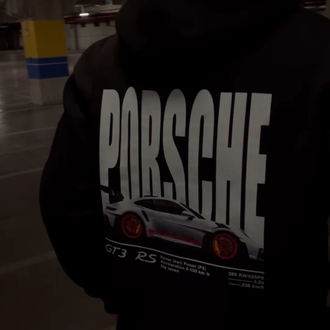 MAHZEN Porsche hoodie.