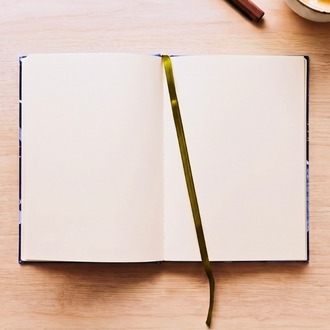 Kırmızı Çiçekli - Flanel Kumaş Ciltli El Yapımı Defter