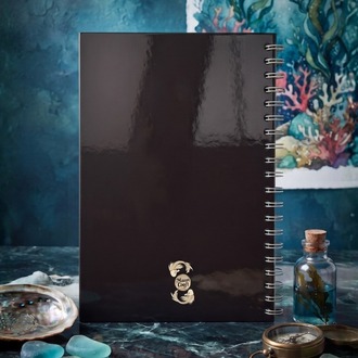 Balık Burcu (Pisces) - Astroloji Zodiac Serili Tasarım Sert Kapaklı, Spiralli Defter