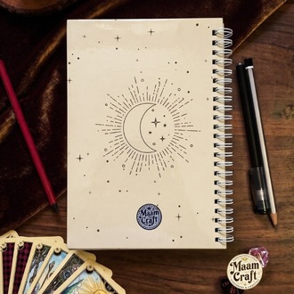 Güneş - Modern Tasarım Sert Kapaklı, Spiralli Defter