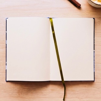 Renkli Bulutlar - Atölye Serisi El İşlemesi (Punch) Kumaş Ciltli Defter