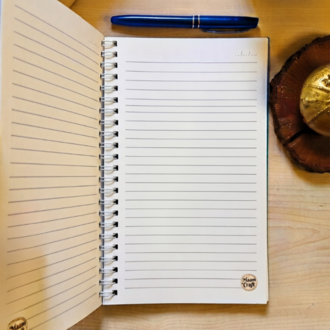 Morticia - Sanatçı İmzalı Tasarımlı Sert Kapaklı, Spiralli Defter / Planlayıcı