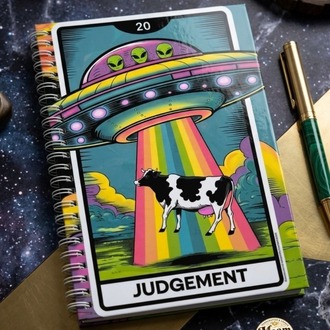 Sayko İnek - Modern Tasarım Sert Kapaklı, Spiralli Defter