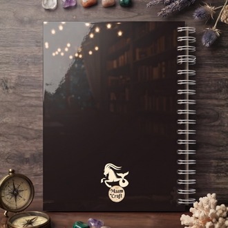 Oğlak Burcu (Capricorn) - Astroloji Zodiac Serili Tasarım Sert Kapaklı, Spiralli Defter
