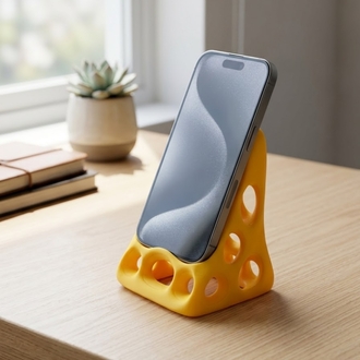 Voronoi Tasarım 3D Baskı Telefon Tutucu