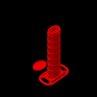 3d samuray katana