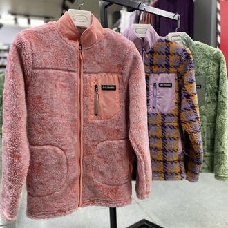DESENLİ PELUŞ CEKET