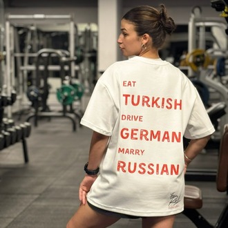 Eat Turkish Drive German Marry Russian