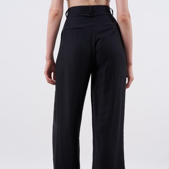 TENCEL SİYAH PANTOLON