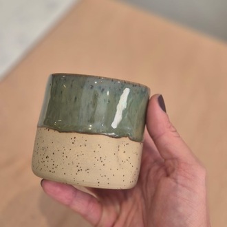 Stoneware Yeşil Bardak