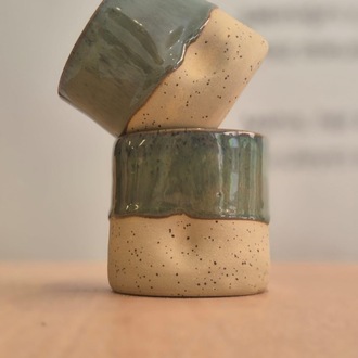 Stoneware Yeşil Bardak