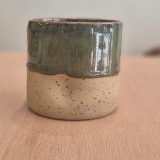 Stoneware Yeşil Bardak