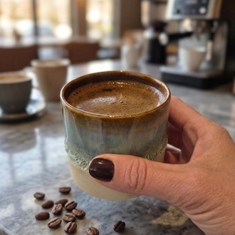 Stoneware Expresso Kahve Bardağı