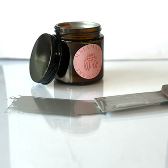 Silver ( Gümüş Rengi ) Parlak Linol Baskı Boyası