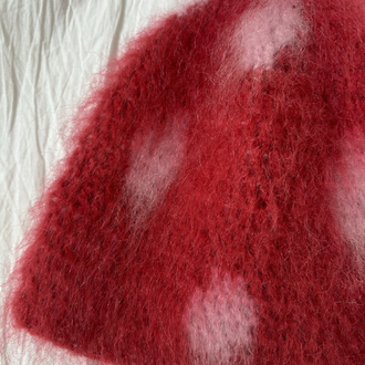 Point Mohair Beanie