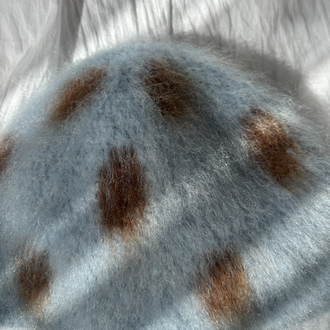 Point Mohair Beanie