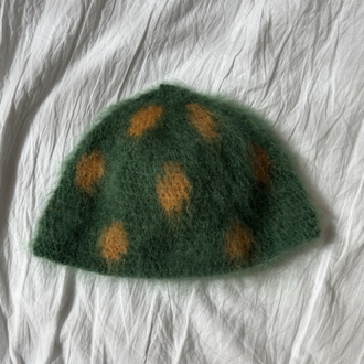 Point Mohair Beanie