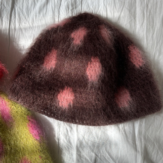 Point Mohair Beanie