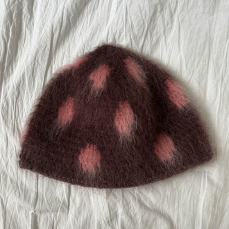 Point Mohair Beanie