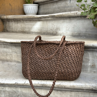 Raffia Swell Bag