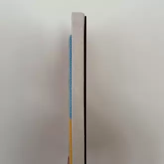 Punch Nakış İşlemeli, MDF Kapama, Kurdele Fiyonk Desenli Duvar Panosu, 25x35