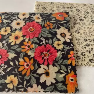 Balmumu Gıda Saklama Kumaşı, Tekrar Kullanılabilen Saklama Bezi, 2'li Set, Karışık, 25x25