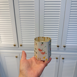 Porcelain cup