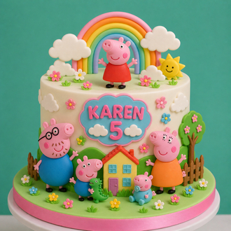 Peppa Pig maket pasta