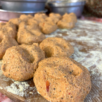 Fethiye Tarhanası 1 kg (Ekşi Mayalı-Göceli-Bol Sebzeli) Coğrafi işaretli ürün!