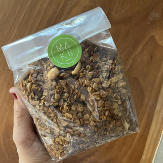 Granola 500 gr - Bademli Fıstıklı Ev Yapımı