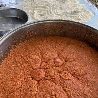 Fethiye Tarhanası 1 kg (Ekşi Mayalı-Göceli-Bol Sebzeli) Coğrafi işaretli ürün!