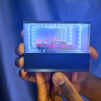 Kişiye Özel Infinity Mirror Vitrin – İsim Yazılabilir!