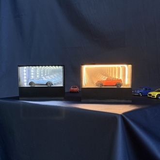 Sonsuzluk efektli led vitrin