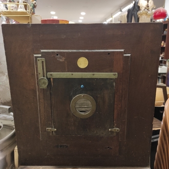 Antika Ahşap fotoğraf makinesi 