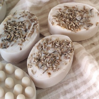 El Yapımı Doğal Sabun – | Rahatlatıcı Aromatik Lavanta ve Biberiye Sabunu - 2