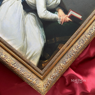 Kontes de la Châtre (1789) Vintage Tablo