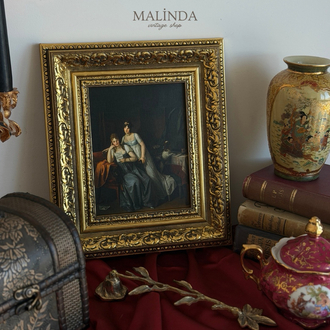 Mektup Okuyan Kadınlar (1800’ler) Vintage Tablo