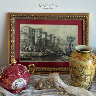Beyhan Sultan Sarayı Bebek (1836) Camlı Tablo