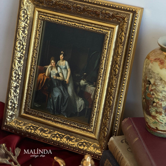 Mektup Okuyan Kadınlar (1800’ler) Vintage Tablo
