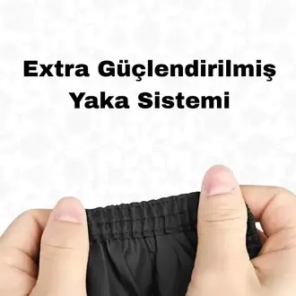 Baskısız Beyaz Penuar berber önlüğü