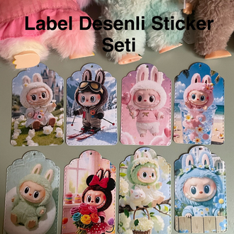 Labubu Sticker Seti 