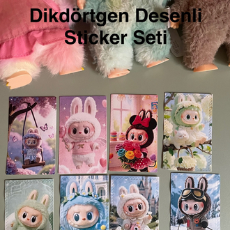 Labubu Sticker Seti 