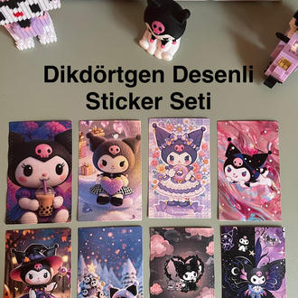 Kuromi Sticker Seti