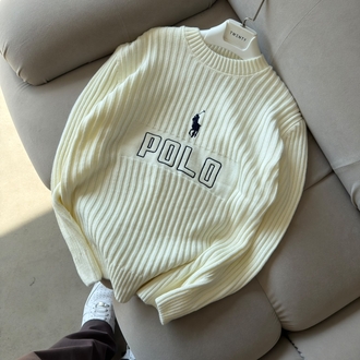 RALPH LAUREN PREMİUM TRİKO SWEATSHİRT