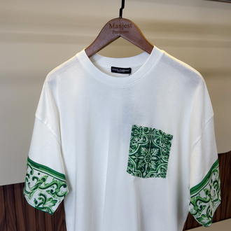 Dolce Gabbana Majolica Print T-Shirt