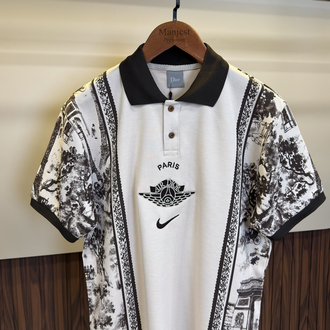 PSG-DİOR-NİKE Limited Edition Polo Shirt