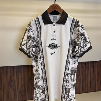 PSG-DİOR-NİKE Limited Edition Polo Shirt